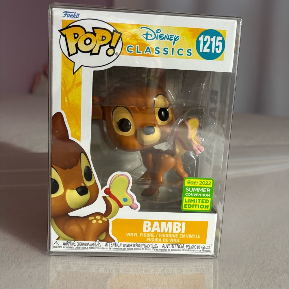 Funko Pop Disney Bambi with Butterfly Figure